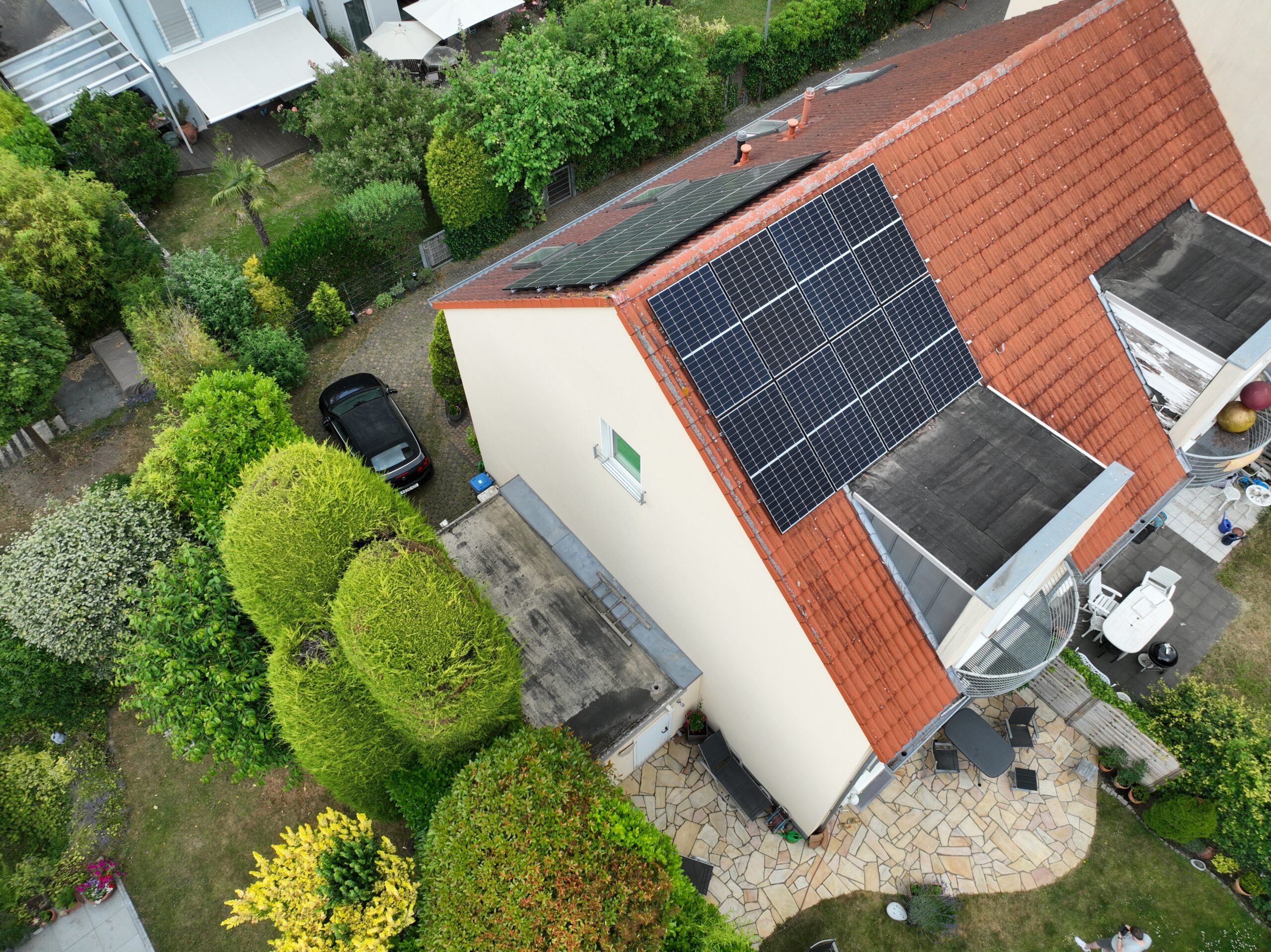 Photovoltaik Doppelhaushälfte